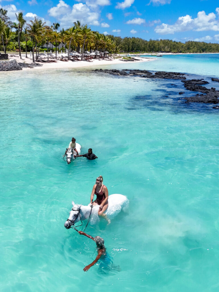Beach Ride Mauritius Scenic Horse Riding by the Shore